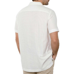 Chemisette coton natté