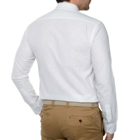 Chemise coton & lin