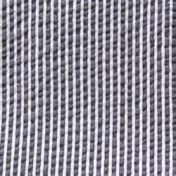 Pantalon seersucker rayé