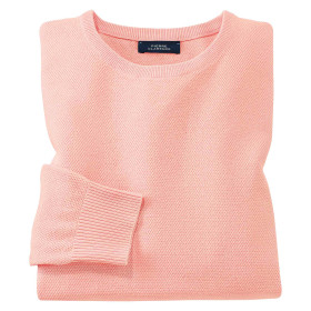 Pull coton piqué