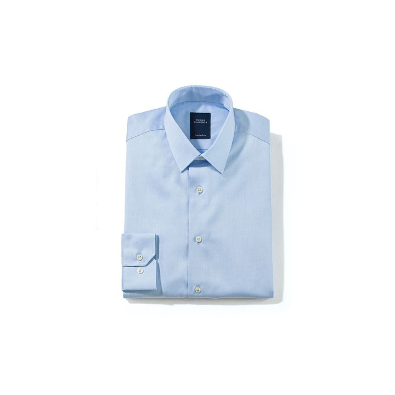 Chemise demi-mesure Uni ciel