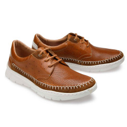 Derbys cuir aéré confort