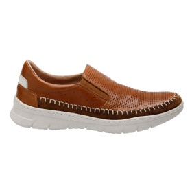 Mocassins cuir aéré confort