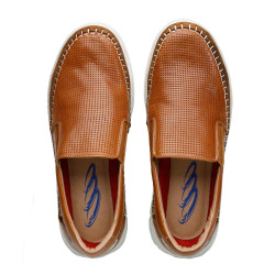 Mocassins cuir aéré confort