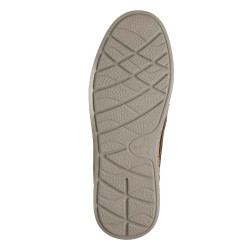 Mocassins massants en cuir aéré