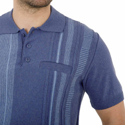 Polo jacquard