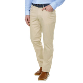 Pantalon toile coupe confort