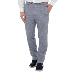 Pantalon confort infroissable