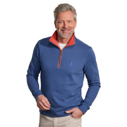 Sweat col zippé