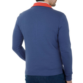 Sweat col zippé
