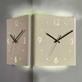 Double horloge d’angle