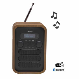 Radio DAB+ télécommandée