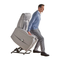 Fauteuil-releveur massant et chauffant