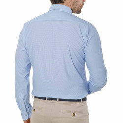 Chemise super stretch motif sans repassage