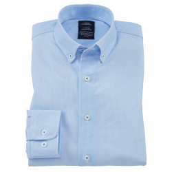 Chemise super stretch motif sans repassage