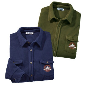 Chemises micropolaire Rangers - les 2, Tour de poitrine : M (96/100), par l’Homme Moderne.