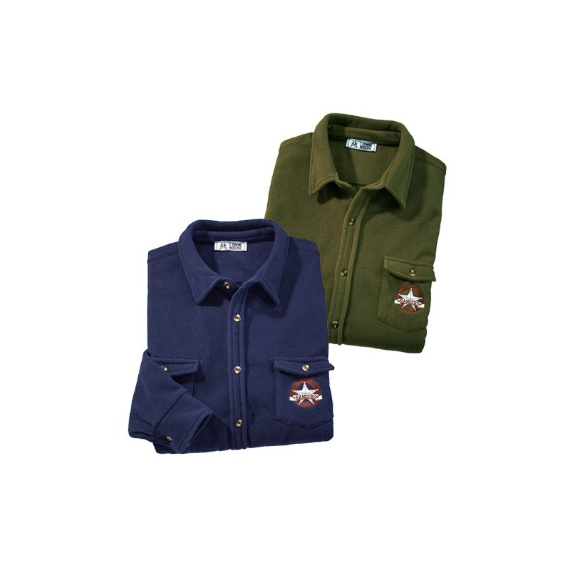 Chemises micropolaire Rangers - les 2