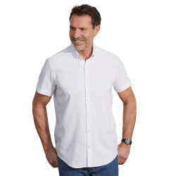 Chemisette seersucker extensible