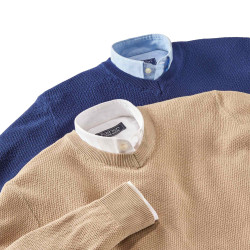 Pulls piqué de coton - les 2