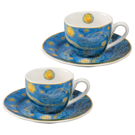 Tasses Nuit étoilée de Van Gogh - Les 2