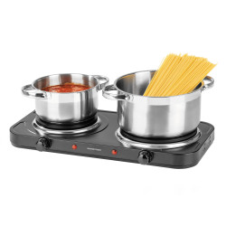 Plaque de cuisson duo