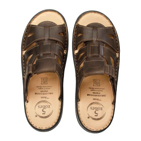 Sandales cuir massantes