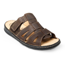 Sandales cuir massantes