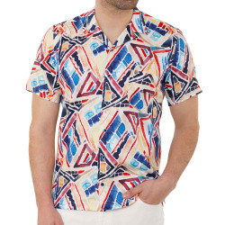 Chemisette Arty-blue