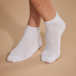 Socquettes coton peigné - les 3 paires