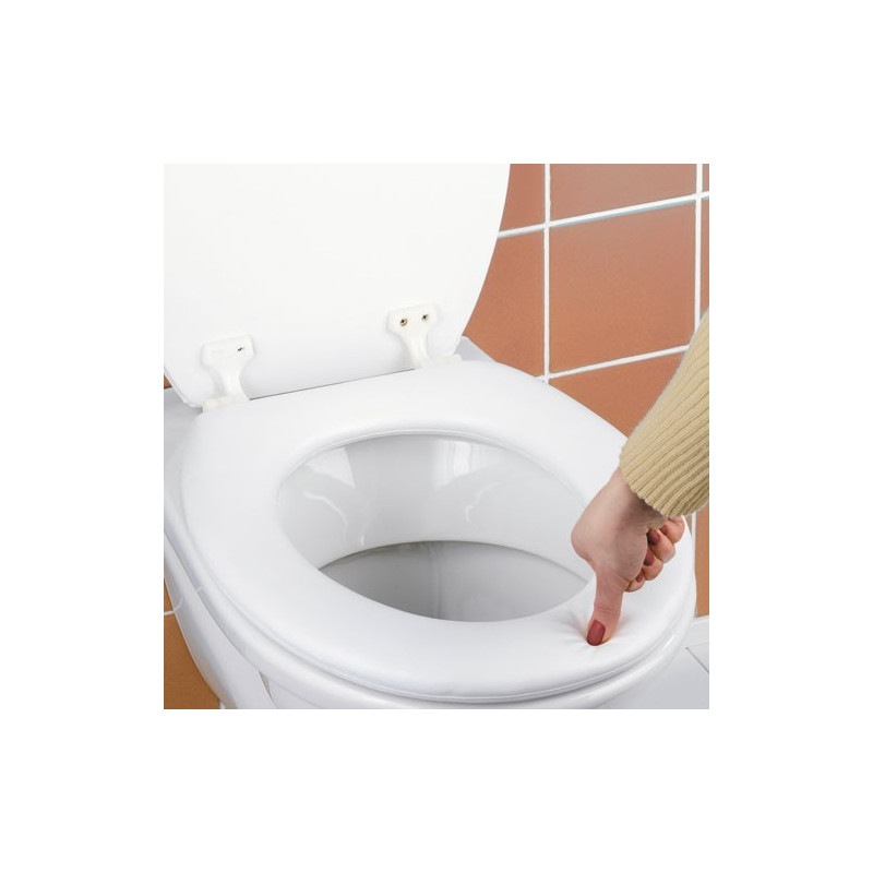 Abattant WC rembourré