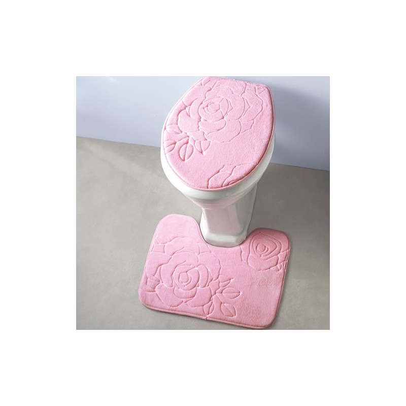Ensemble tapis W.C. Roseraie