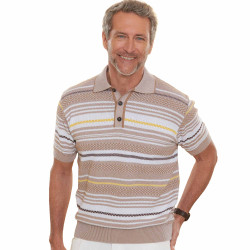 Polo jacquard Amalfi