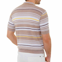 Polo jacquard Amalfi