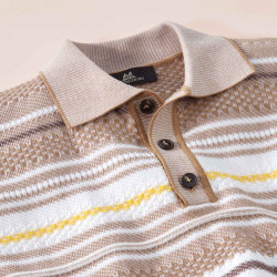 Polo jacquard Amalfi