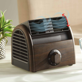 Ventilateur de table rétro