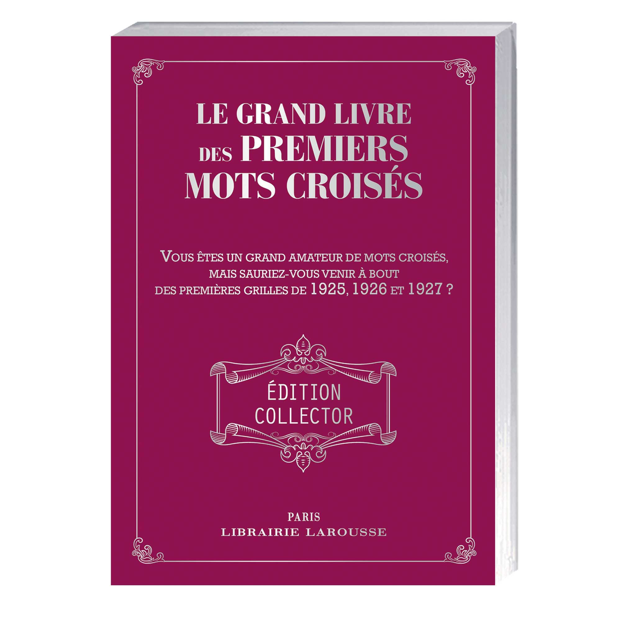 Le Grand livre des Premiers Mots croisés