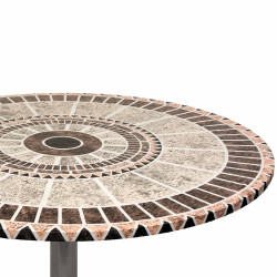 Toile cirée "Mosaïque" ronde