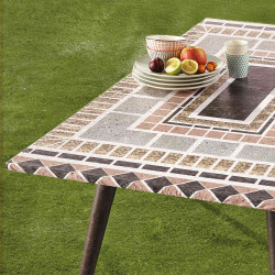 Toile cirée "Mosaïque" rectangle