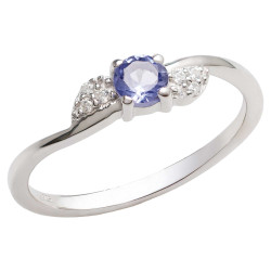 La bague tanzanite
