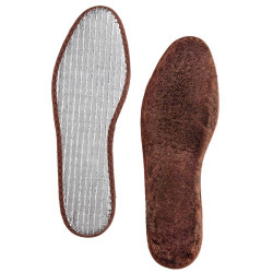 Semelles laine & aluminium...