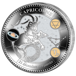 Pièce de collection Astrologie - Capricorne