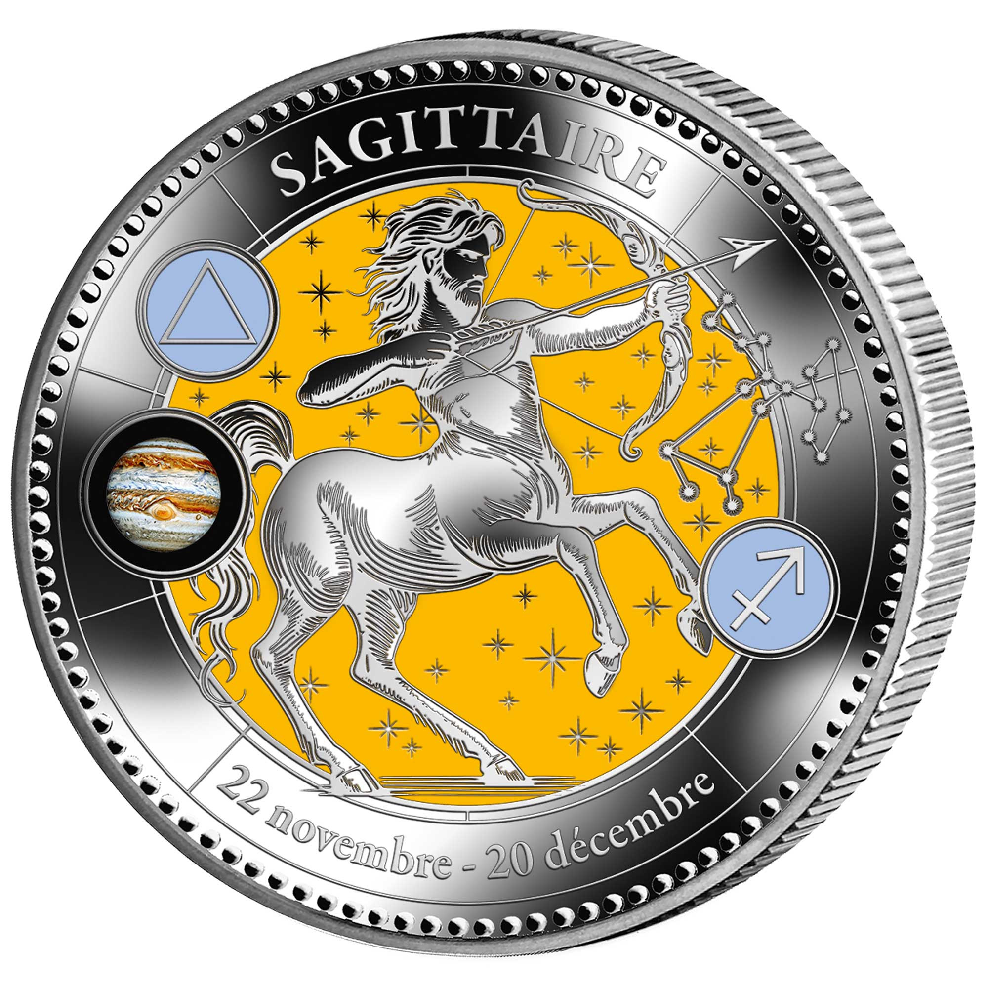 Pièce de collection Astrologie - Sagittaire