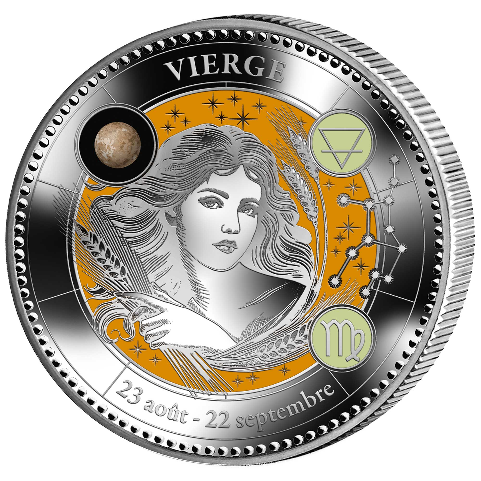 Pièce de collection Astrologie - Vierge