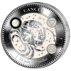 Pièce de collection Astrologie - Cancer