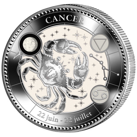 Pièce de collection Astrologie - Cancer