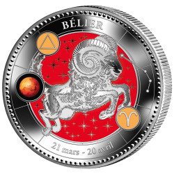 Pièce de collection Astrologie - Bélier