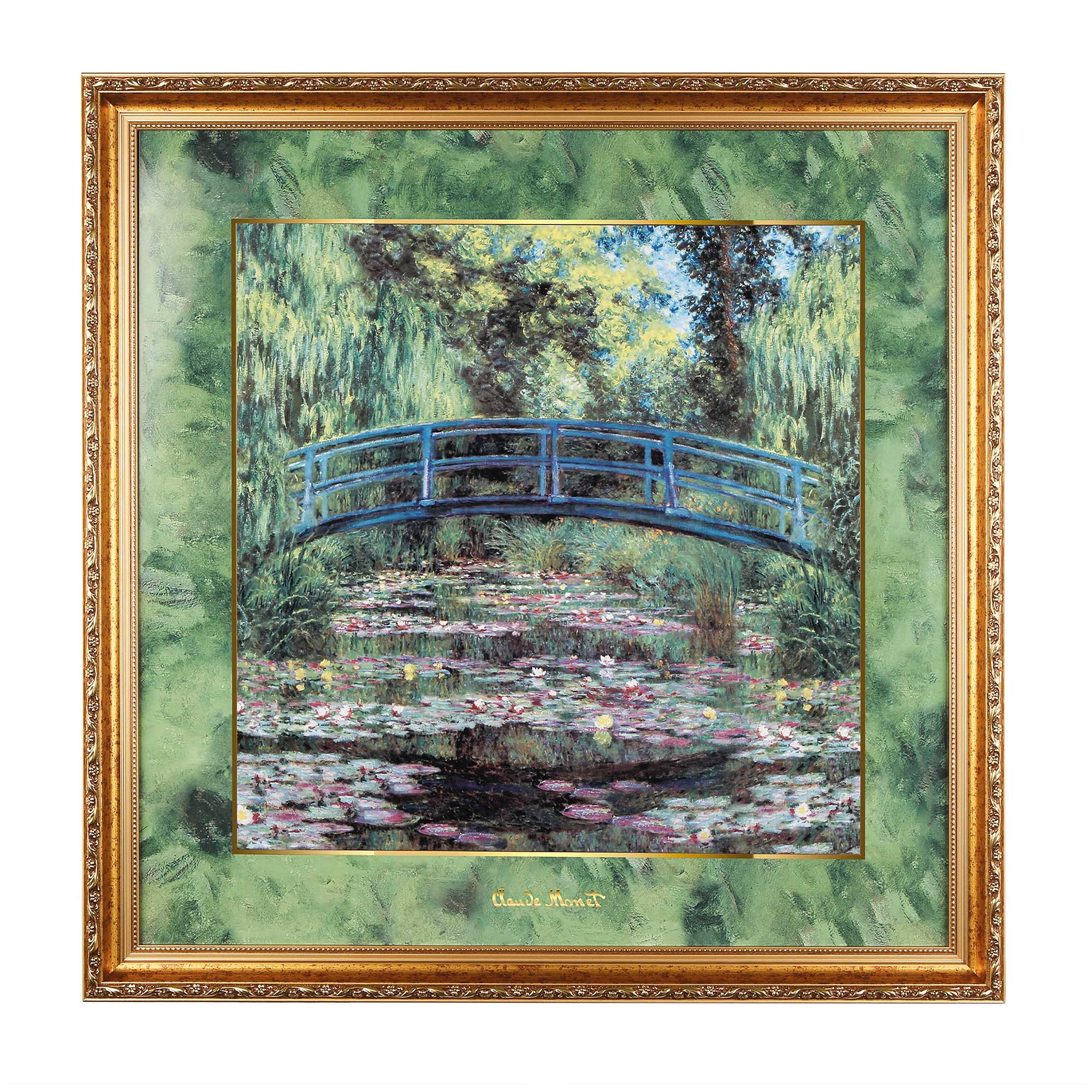 Tableau Le Pont Japonais de Monet