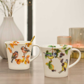 Mugs oiseaux - Les 4