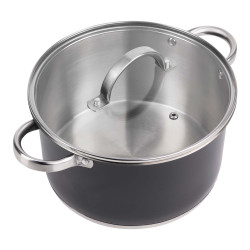 Trio casseroles et couvercles