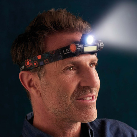 Votre offre du mois : Torche frontale double LED